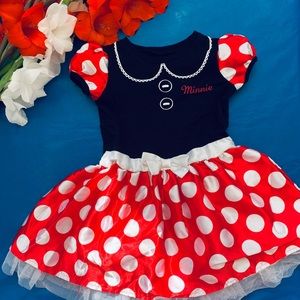 Minnie dress. Disney Toddler dress. Disney dress.